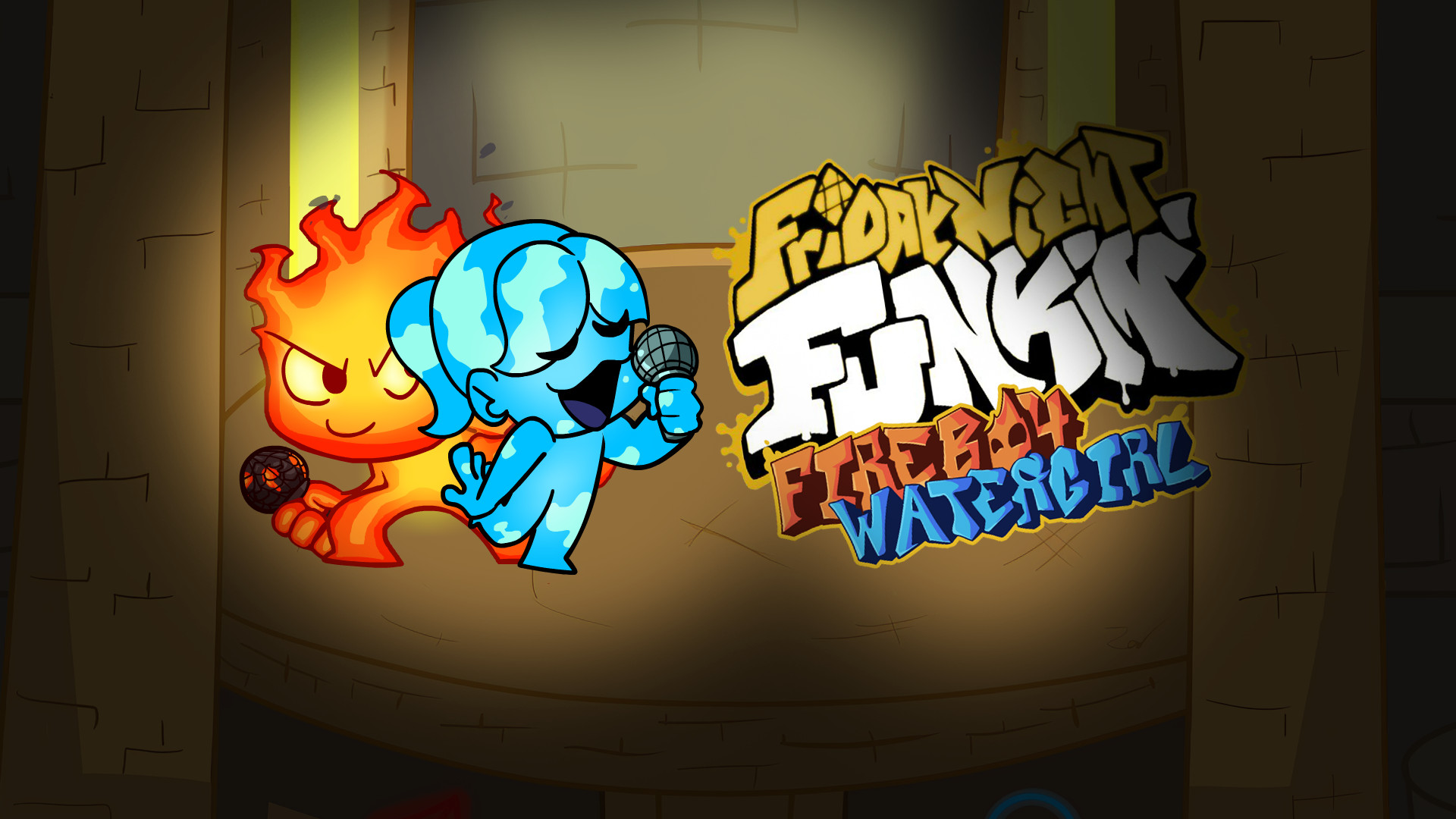 FNF vs Fireboy & Watergirl - Play FNF vs Fireboy & Watergirl Online on  KBHGames
