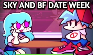  FNF: Sky and Boyfriend goes on a Date