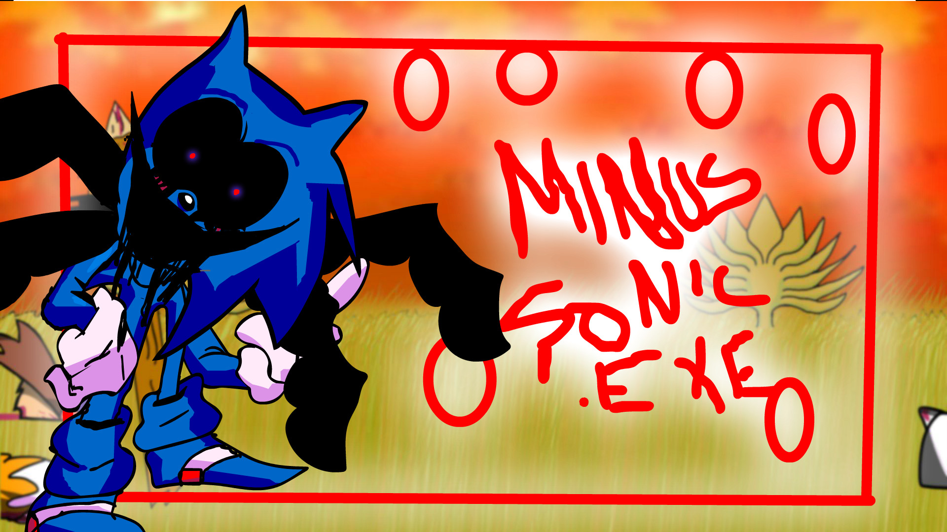 FNF: Minus Sonic.EXE v2 🔥 Play online