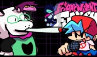 FNF: Ralsei with a fat blunt