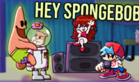 fnf hey spongebob
