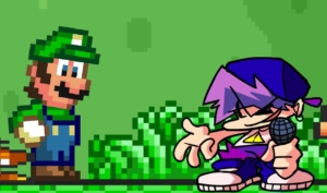  FNF vs Dorkly Luigi (D-Side Dorkly Sonic)