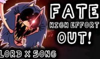 FNF: Sonic Lord X Sings Fate – High Effort Fanmade