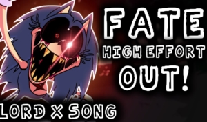 FNF: Sonic Lord X Sings Fate - High Effort Fanmade 🔥 Play online