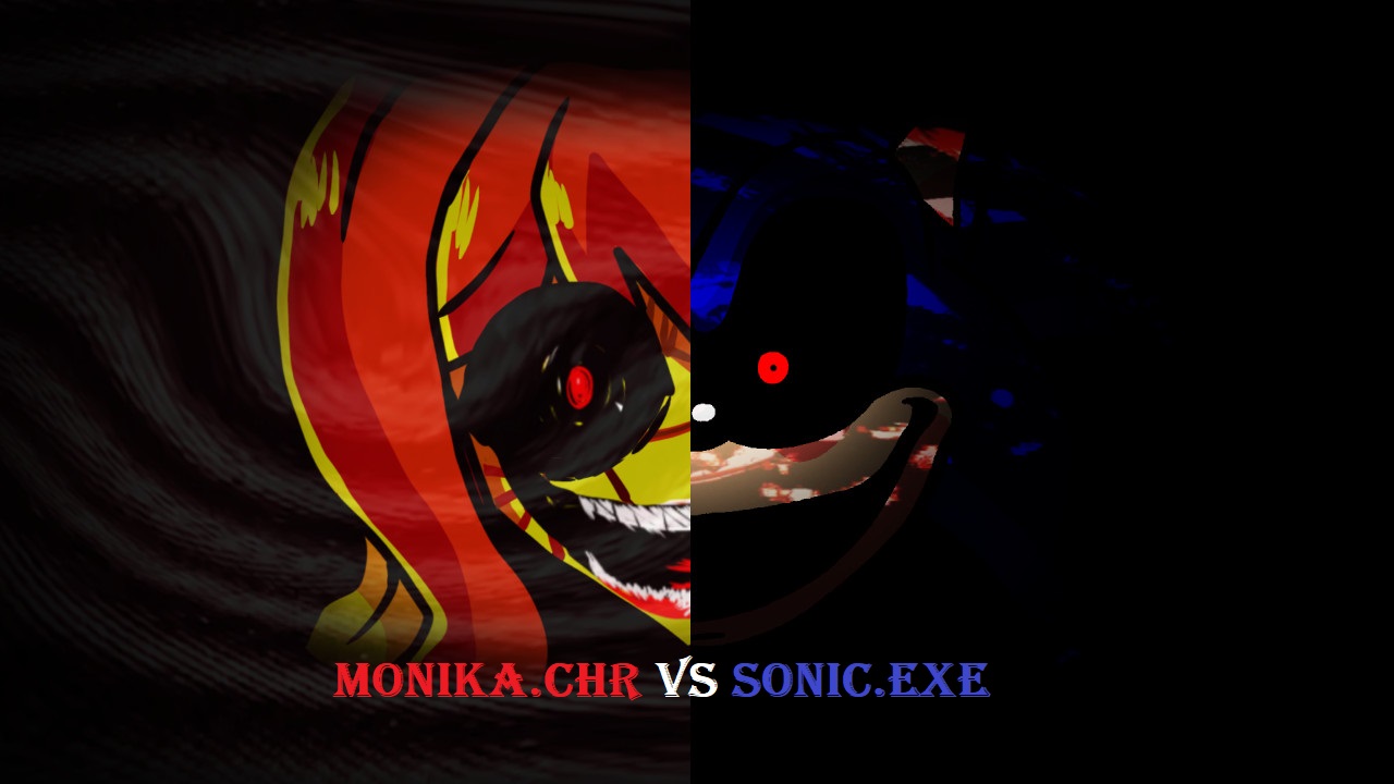 FNF: Monika.chr vs Sonic.exe 🔥 Play online