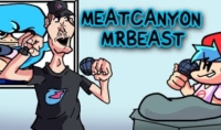 FNF vs Mr. Beast (Meat Canyon)