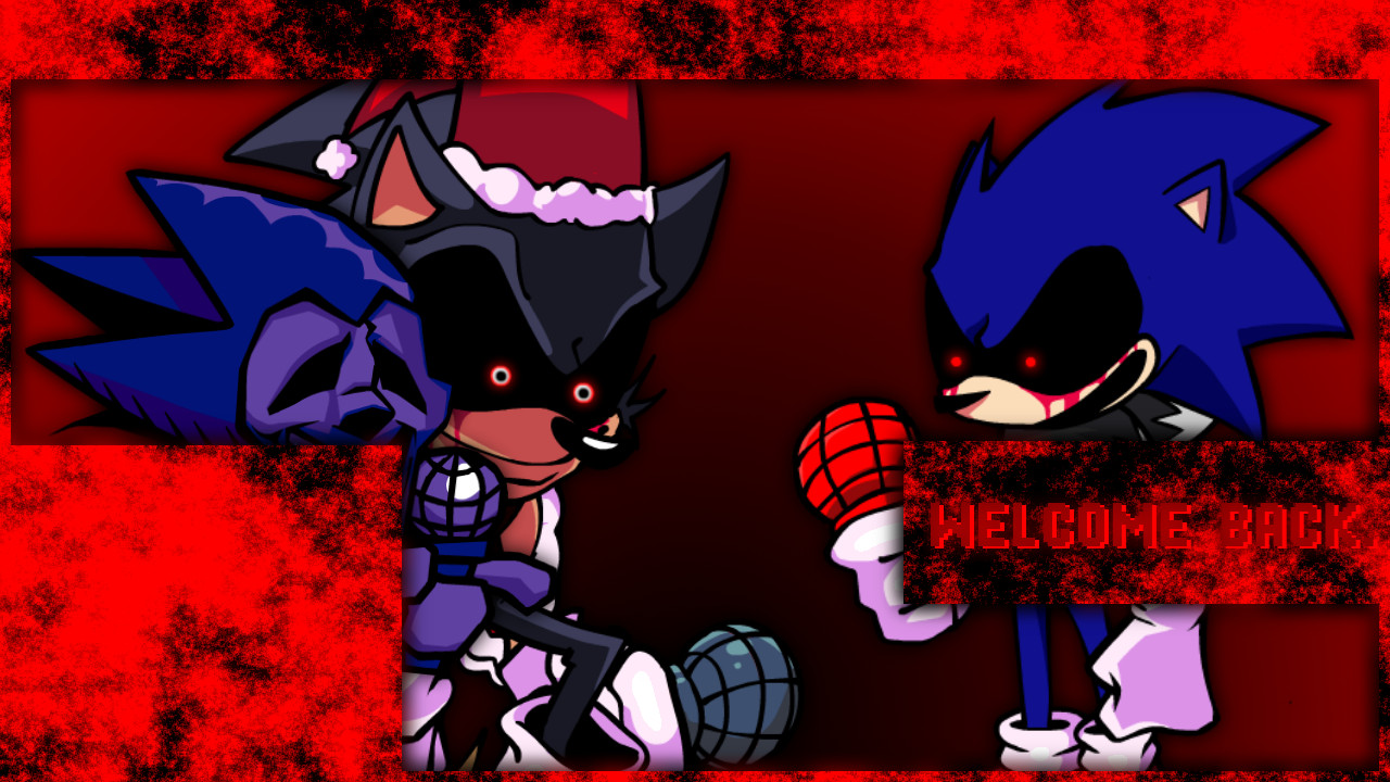FNF vs Majin Sonic & Lord X Sings Blood Red Snow Mod - Play Online