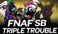 FNF: Triple Trouble but FNAF Security Breach Sings it