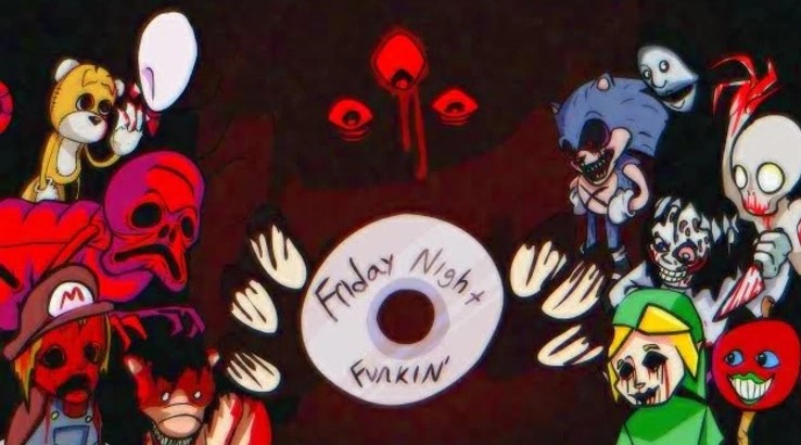Friday Night Funkin': VS Sonic.EXE Full Week [All  Secrets/Cutscenes/Endings] - FNF Creepypasta Mod 