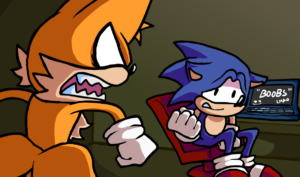  FNF Tails Caught Sonic