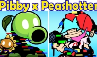 FNF X Pibby vs Corrupted Peashooter