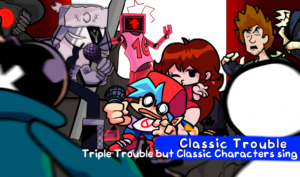  FNF Classic Trouble – Classic Characters Sing Triple Trouble