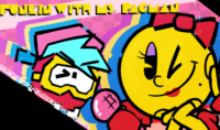 Funkin’ with Ms. Pac-Man!