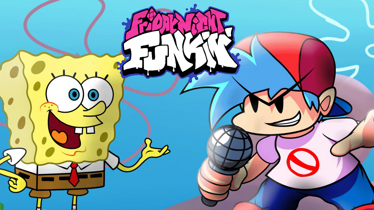 VS. Gangsta Spongebob [Friday Night Funkin'] [Mods]