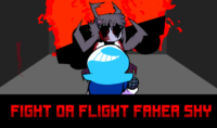FNF Fight or Flight vs Faker Sky