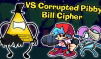FNF X Pibby vs Corrupted Bill Cipher