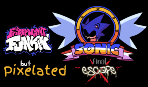 FNF Sonic.Exe Final Escape but Pixelated
