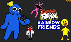 Rainbow Friends Vs Blue V1 FNF Mod - Roblox Friday Night Funkin 