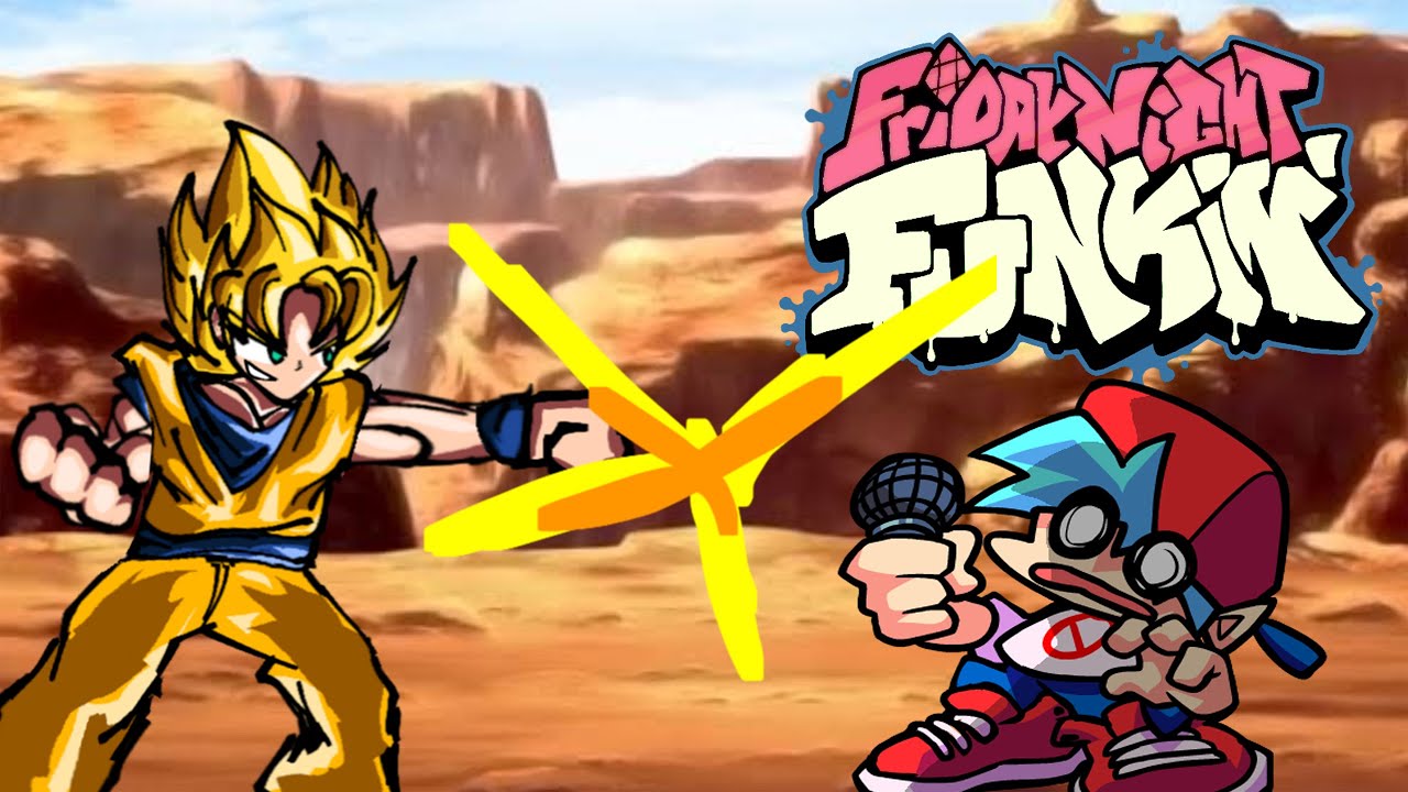 FNF Saiyan Courage vs Goku Mod - Play Online Free