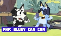 FNF Bluey Can Can