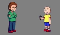 FNF Caillou Grounded