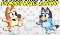 FNF Bluey & Bingo Sing Dr. Mario