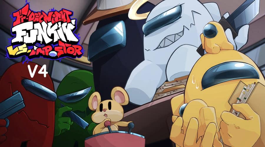 FNF vs Impostor Among Us V4