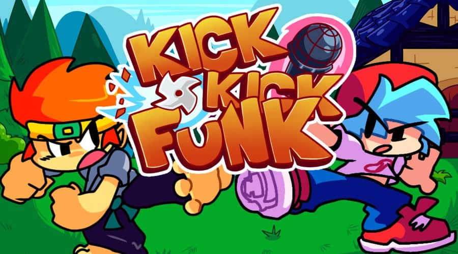 FNF Vs. Dan The Man: Kick Kick Funk
