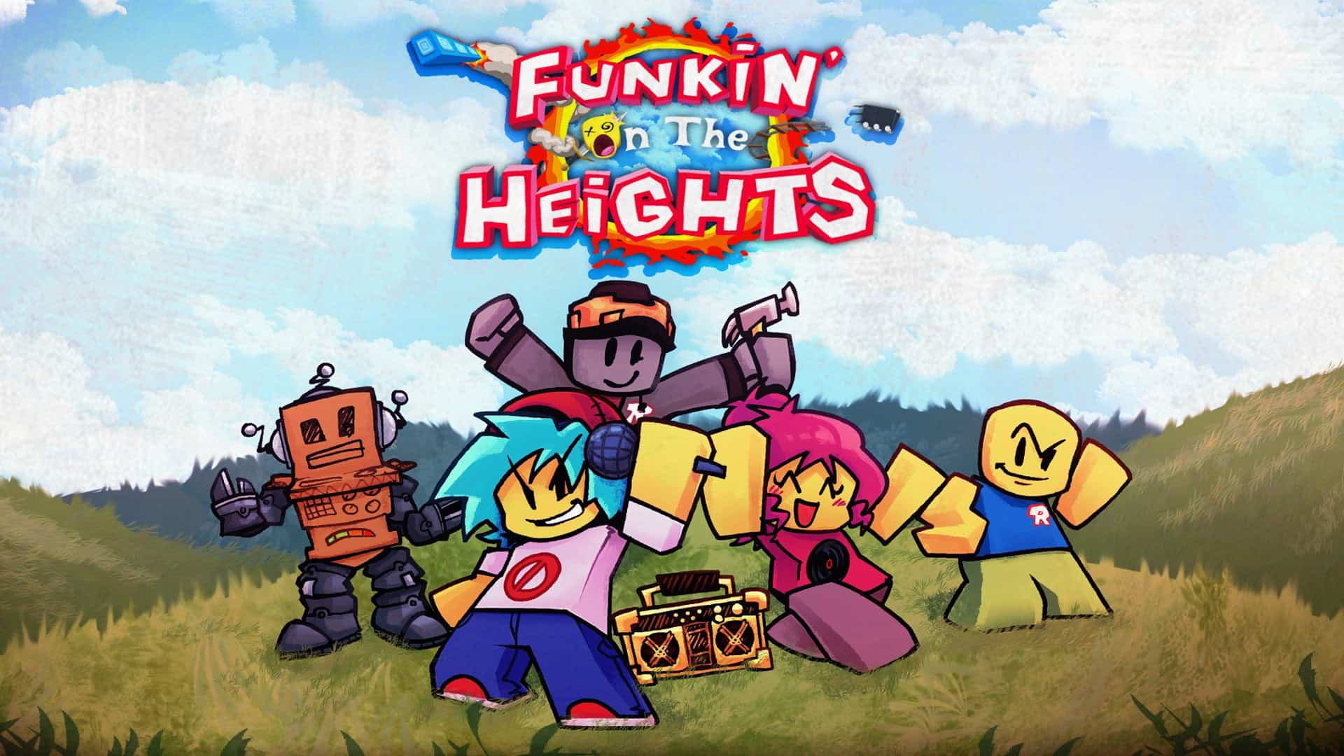 Funkin on the Heights! Roblox FNF