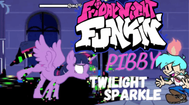 FNF vs Pibby Twilight Sparkle – Dusk Till Dawn