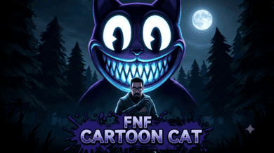 FNF Cartoon Cat – Music Video – Run Away